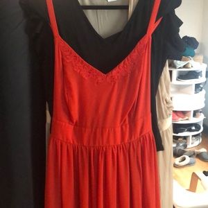 Beautiful orange dress